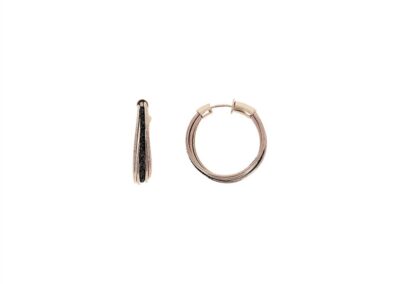 WDNAO222 - Earrings Pink Shiny black dust