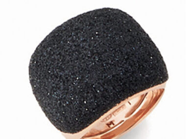 WPLVA116 - Ring Pink Shiny black dust