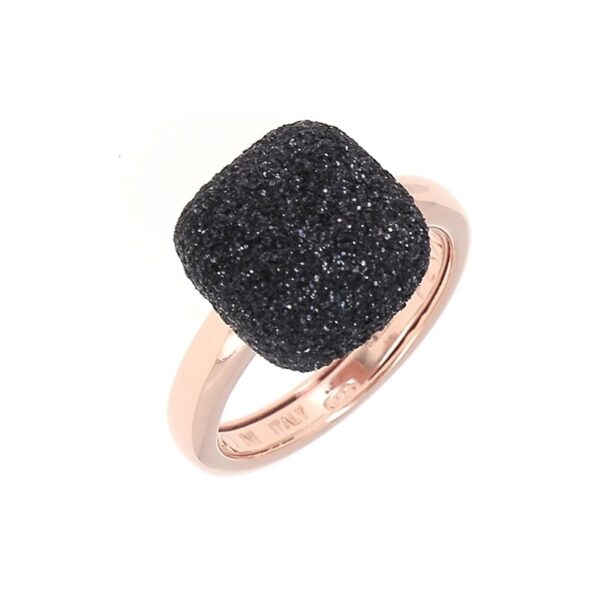 WPLVA1250 - Ring Pink Shiny black dust