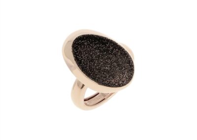 WPLVA1731 - Ring Pink Shiny brown dust